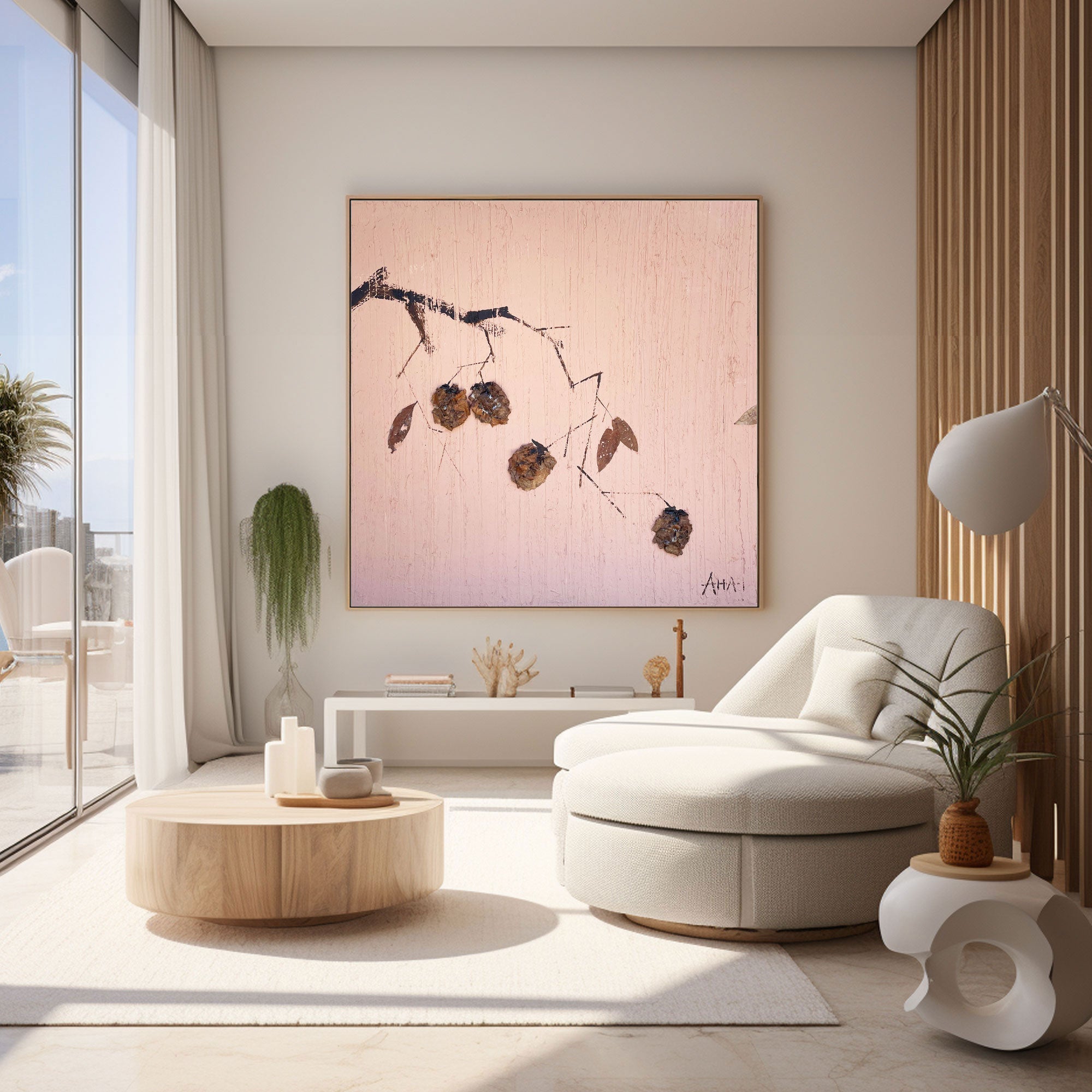 Abstract Painting "Skogens Minne”
