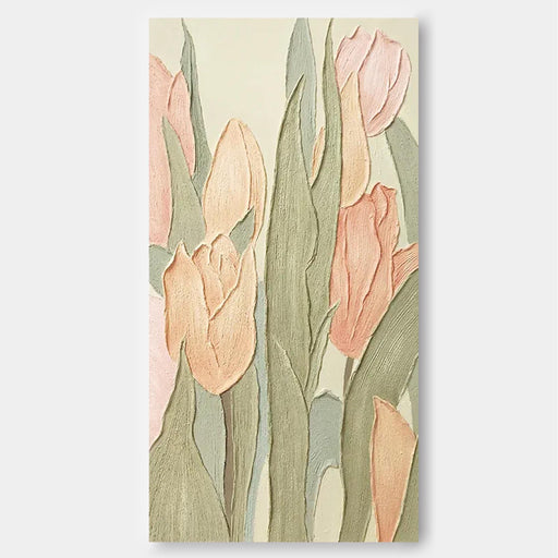 Blomsterlærredskunst #FL008