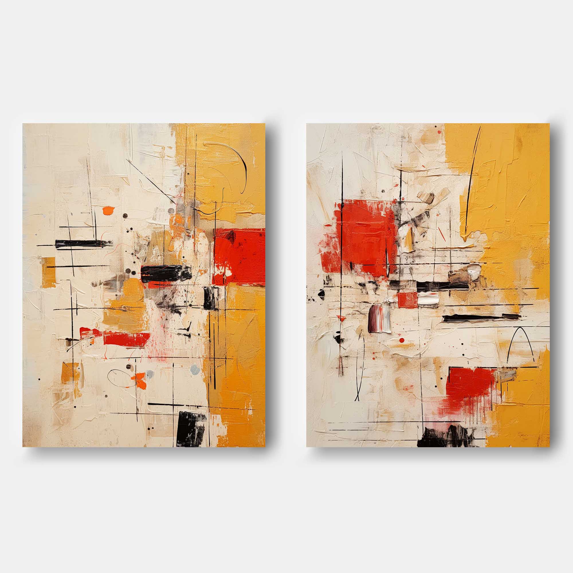 Abstract Canvas Art #AB158