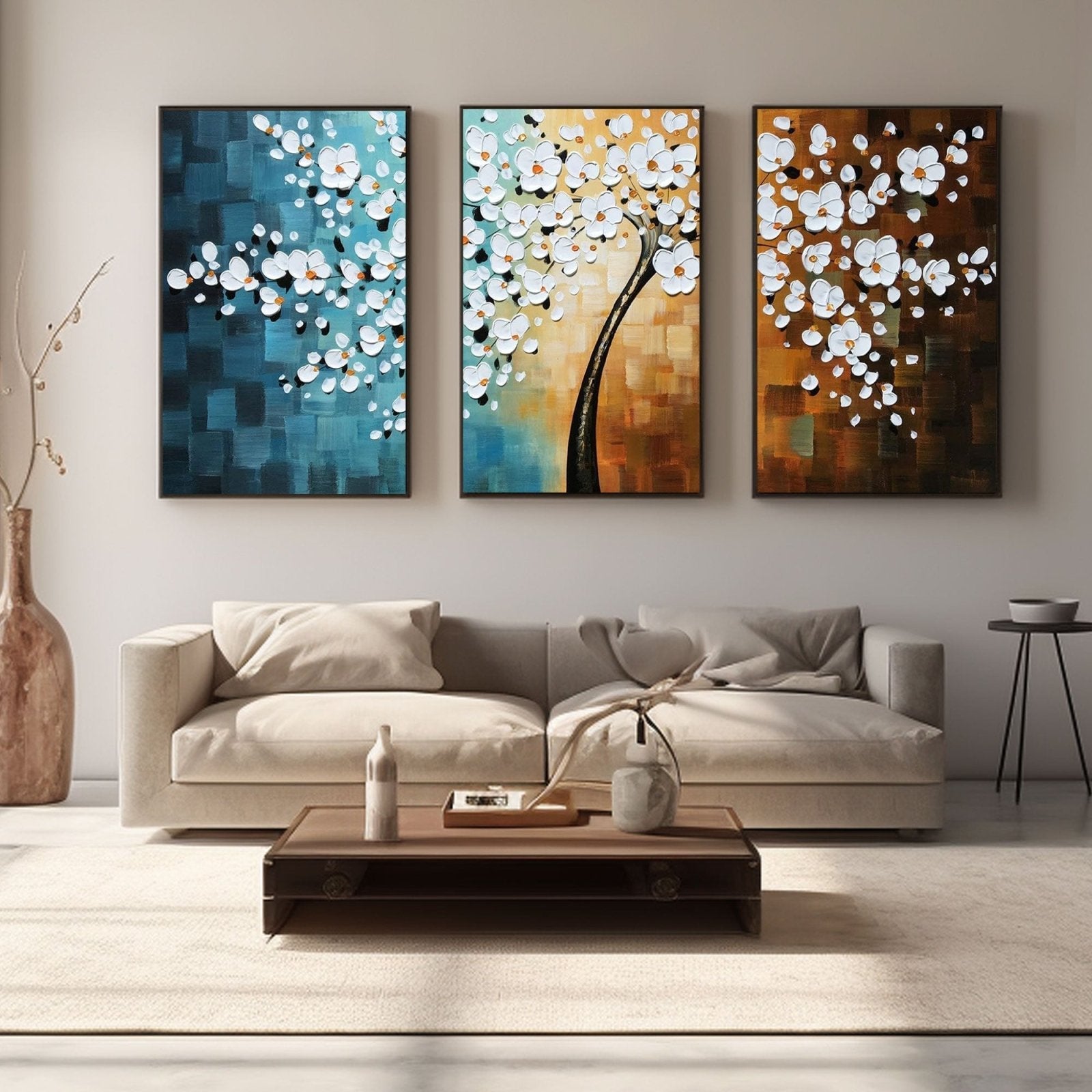 3D Textured Painting "Cycle of Life"