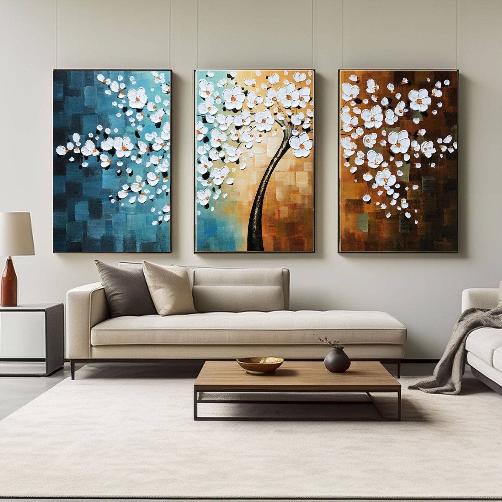 3D Textured Painting "Cycle of Life"