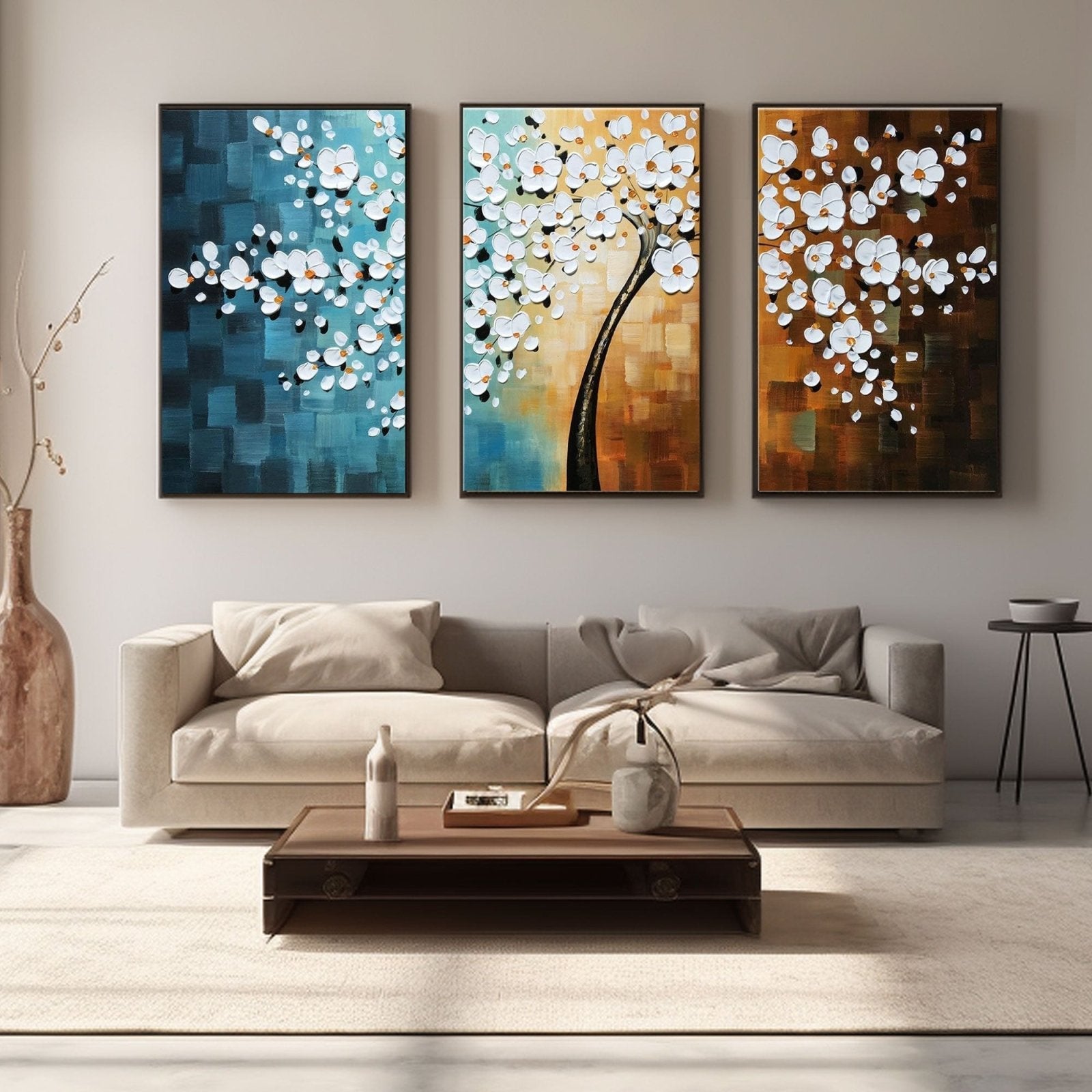 3D Textured Painting "Cycle of Life"