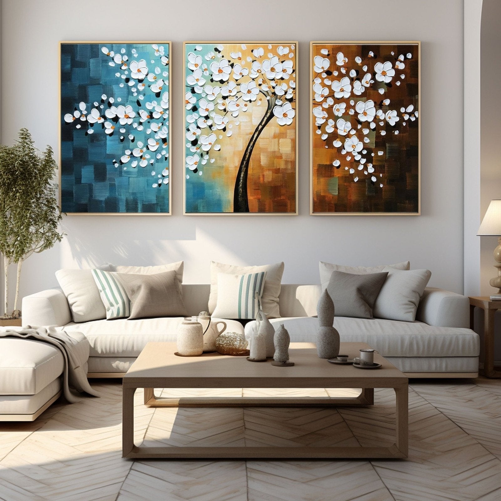 3D Textured Painting "Cycle of Life"