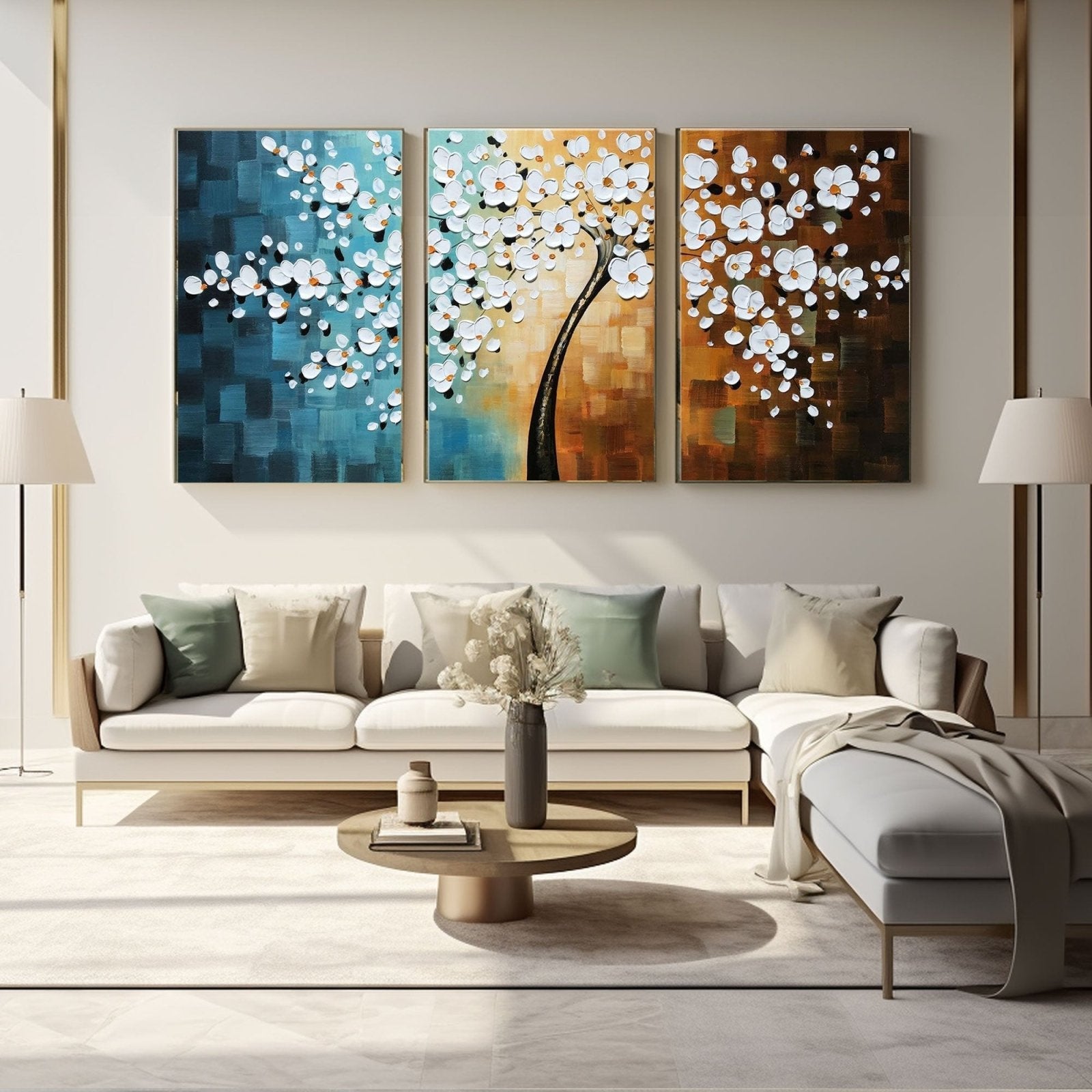3D Textured Painting "Cycle of Life"