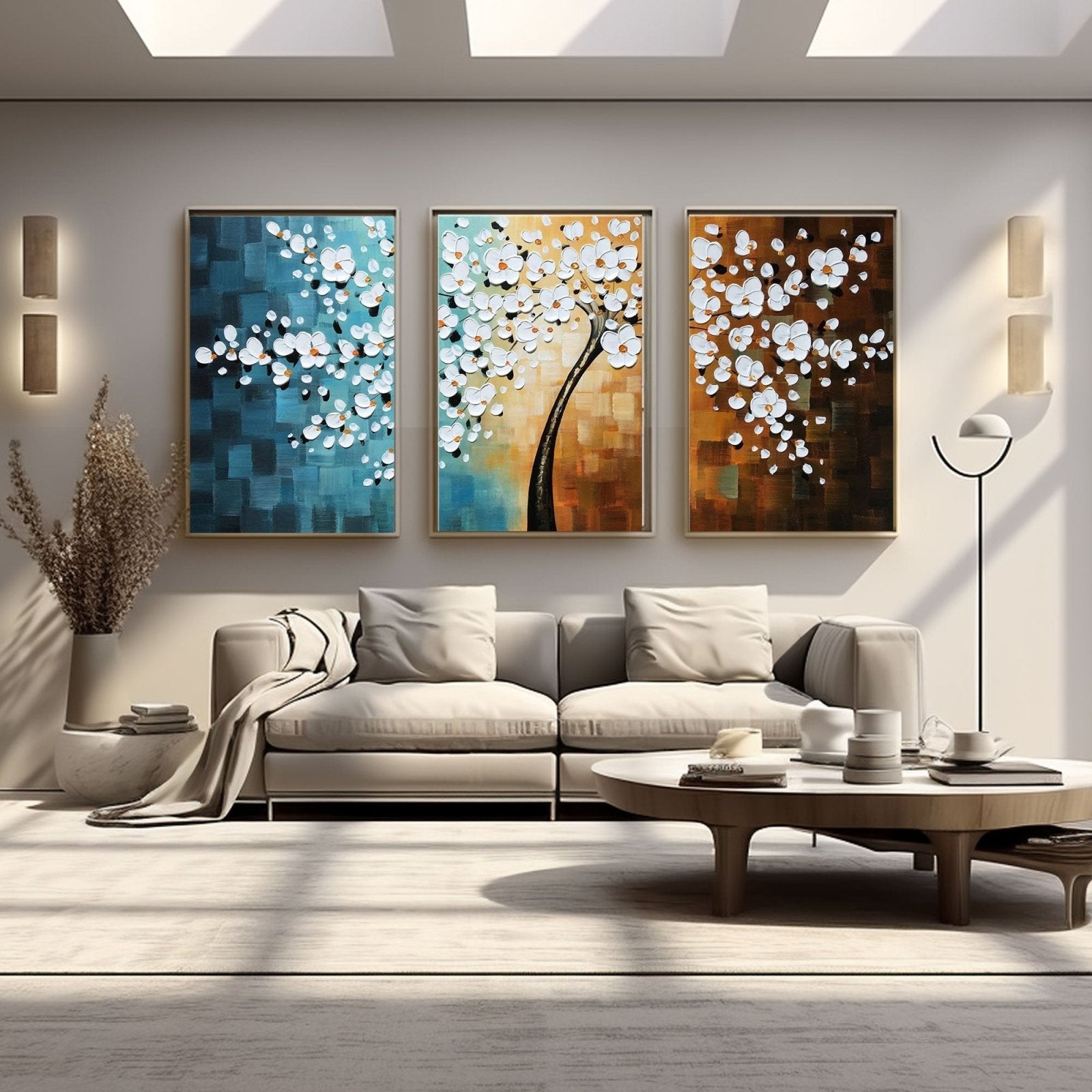 3D Textured Painting "Cycle of Life"
