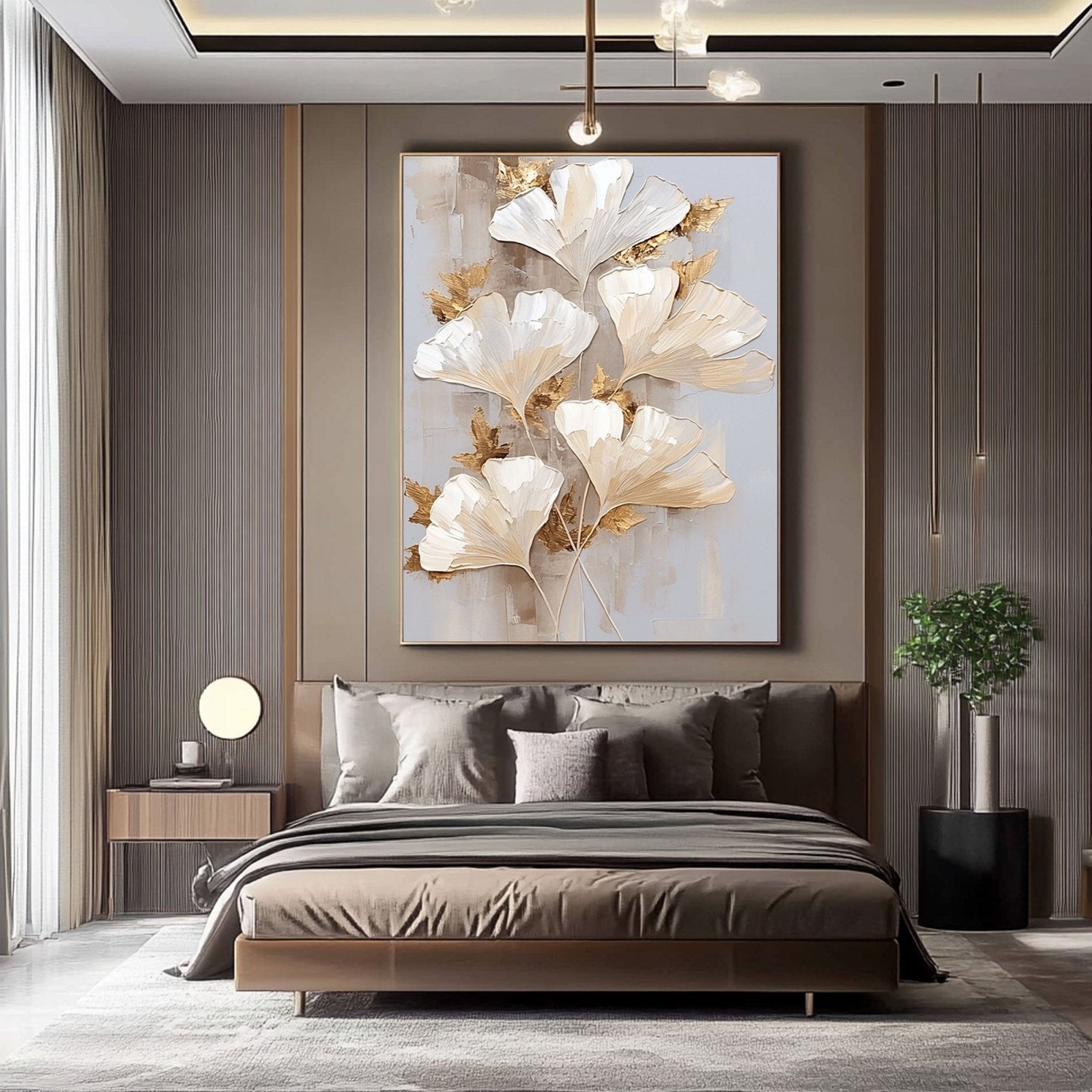 3D Textured Painting "Klethra"