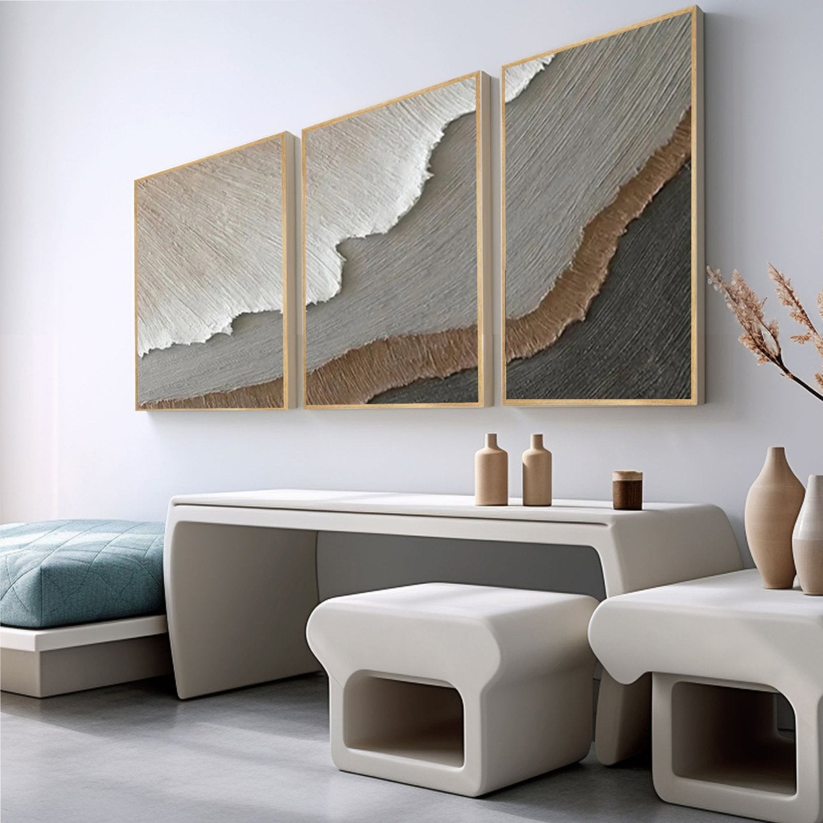 3D Textured Painting "	Óxido de Sueños"