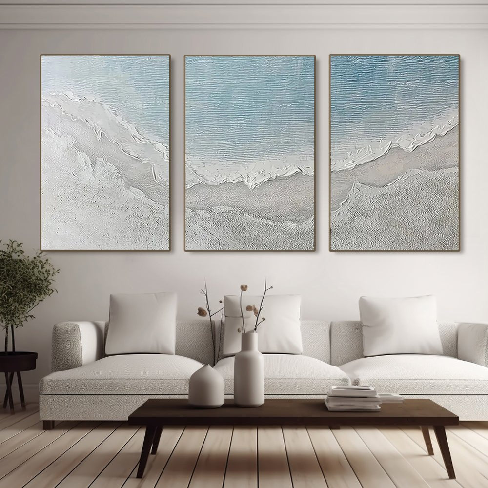 3D Textured Painting "	Susurro Marino"