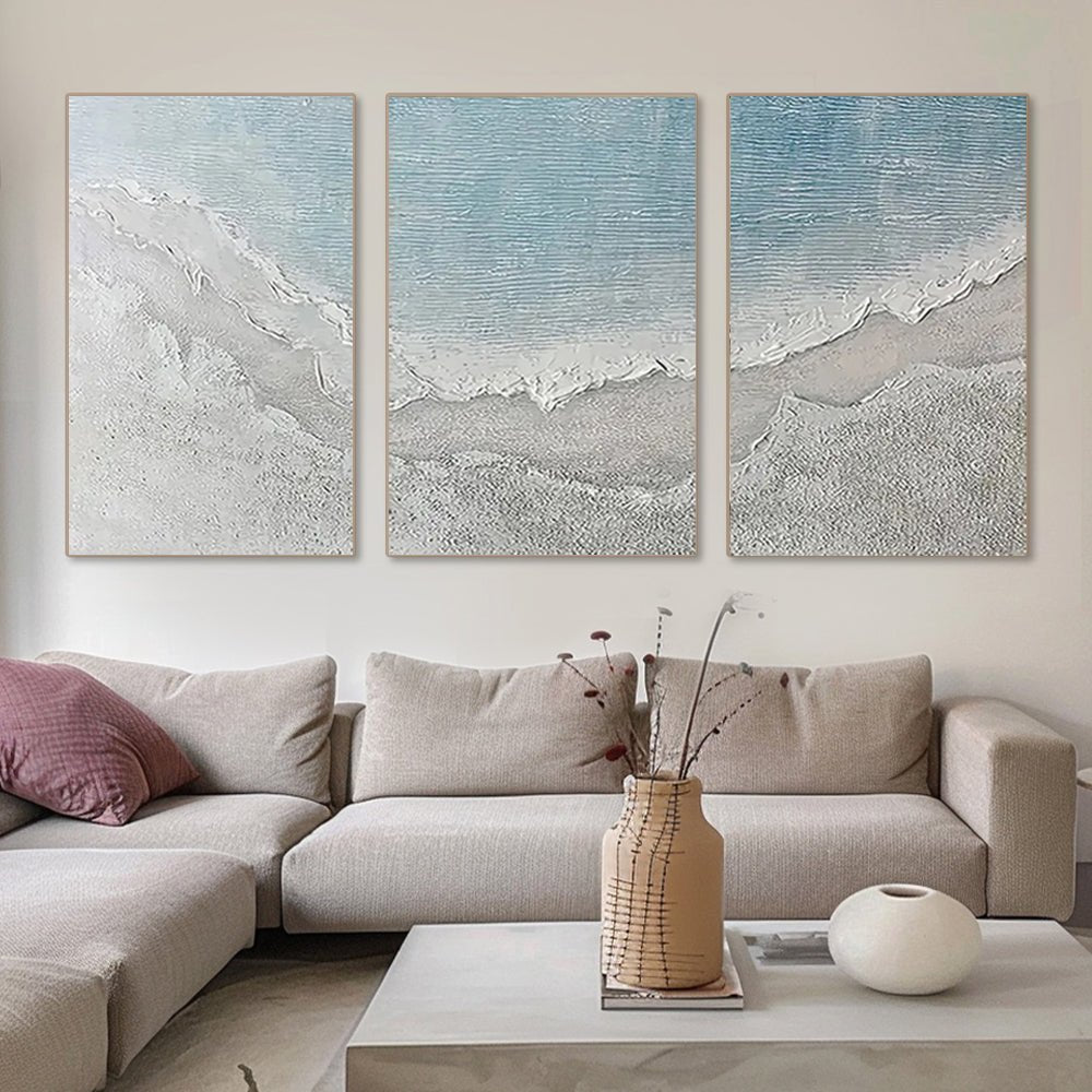 3D Textured Painting "	Susurro Marino"