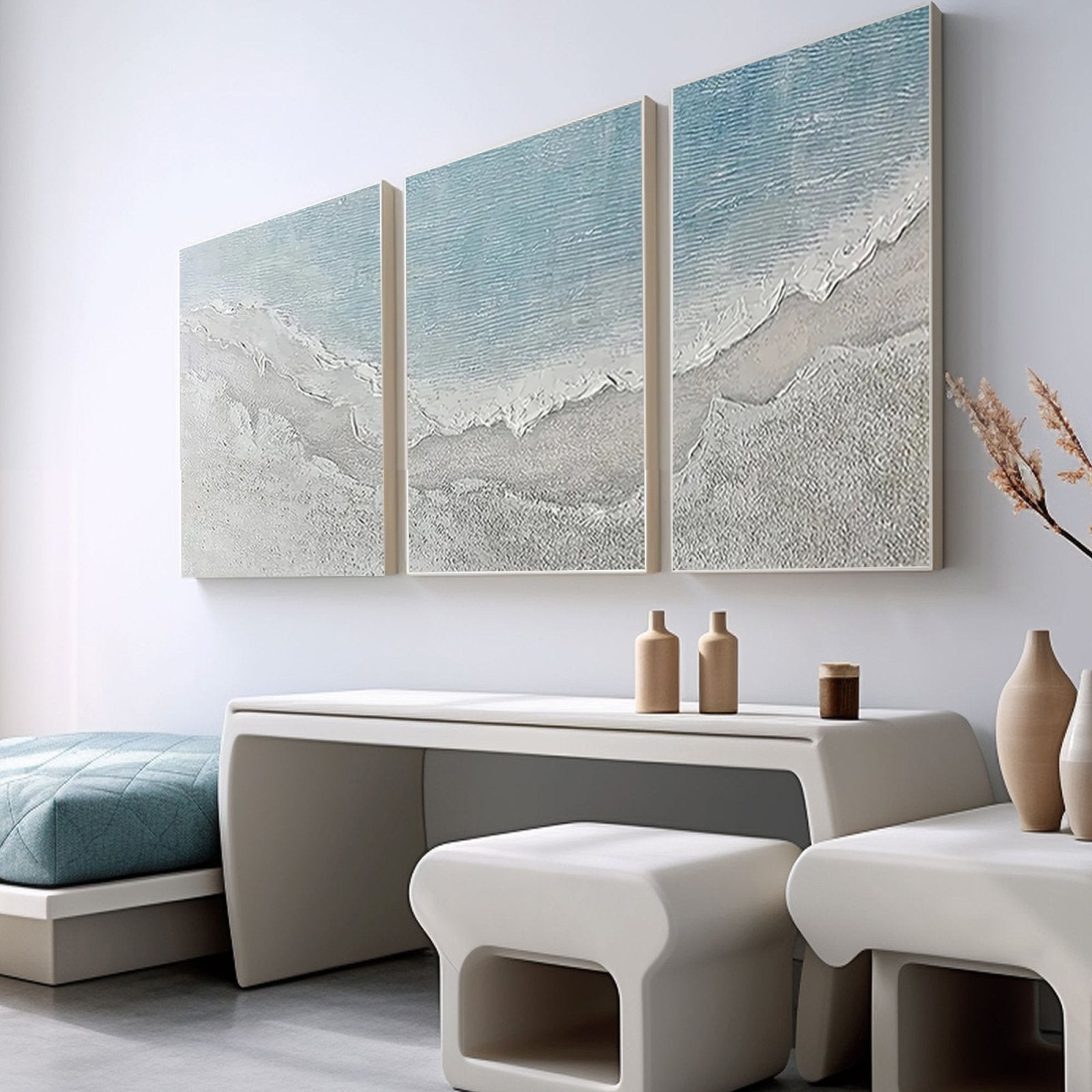3D Textured Painting "	Susurro Marino"