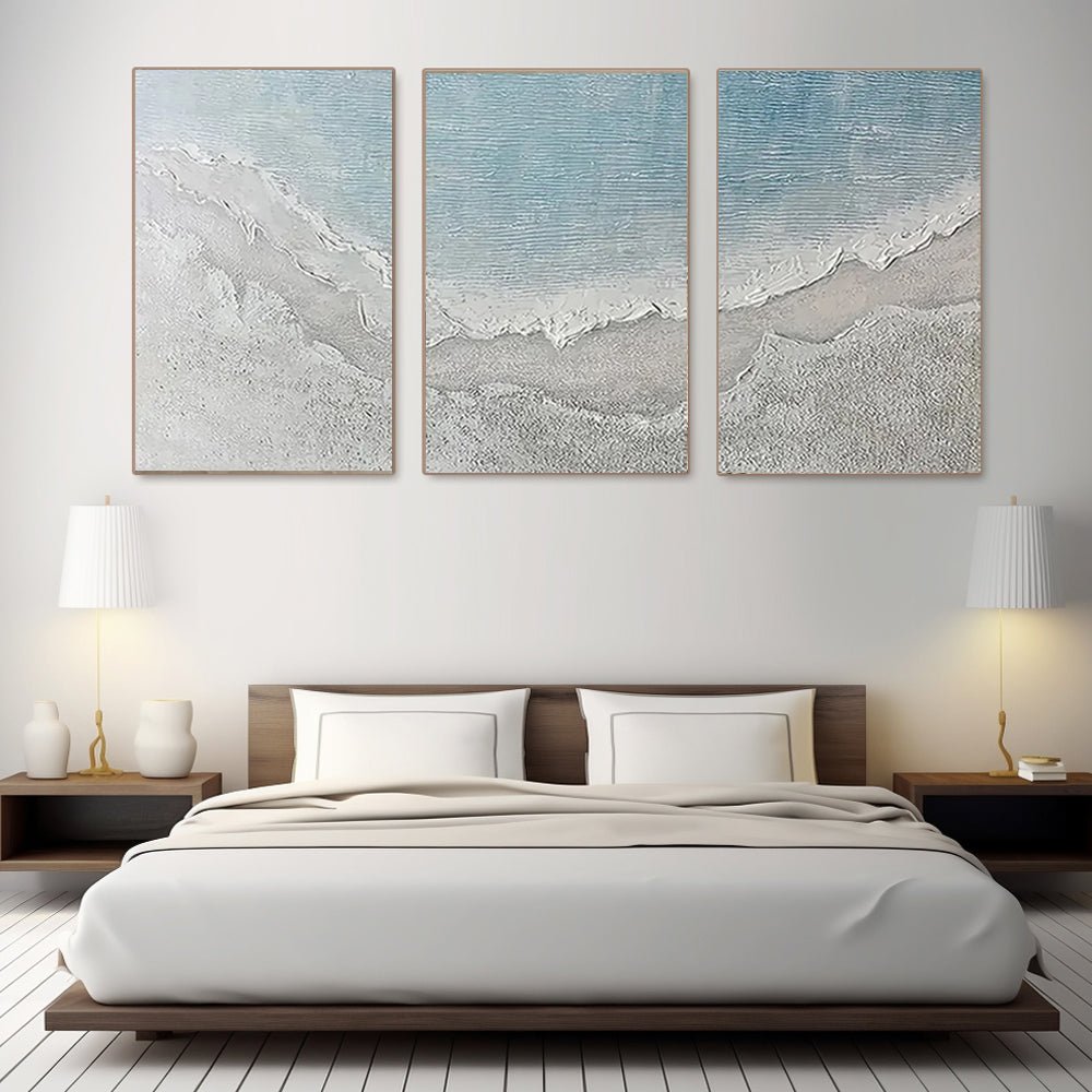 3D Textured Painting "	Susurro Marino"