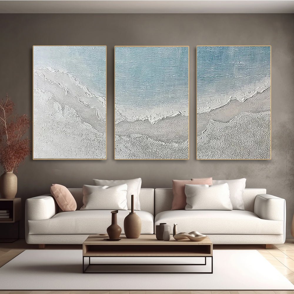 3D Textured Painting "	Susurro Marino"