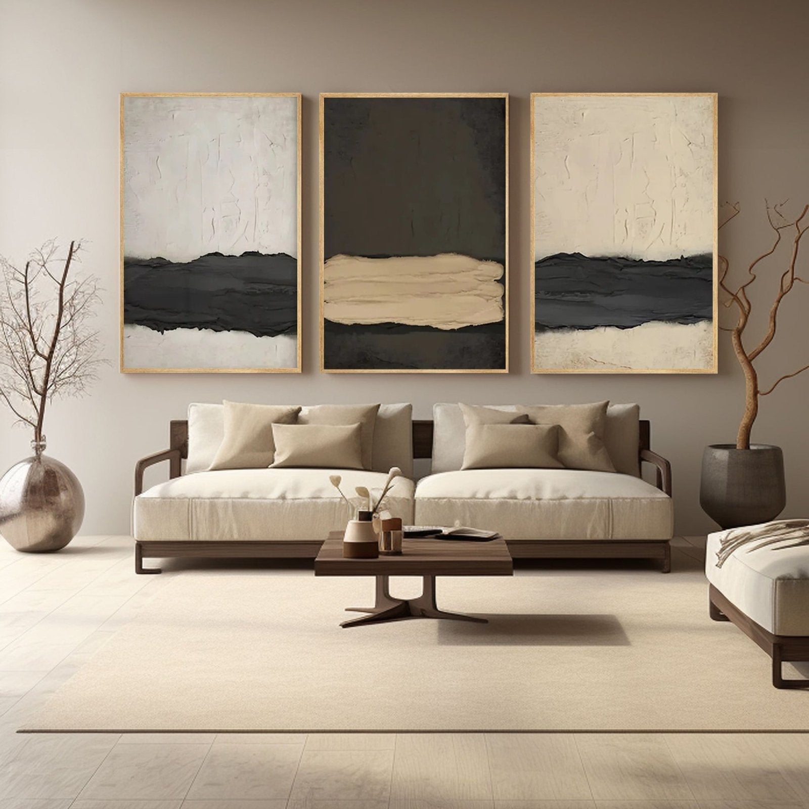 3D Textured Painting "Tiempo Suspendido"