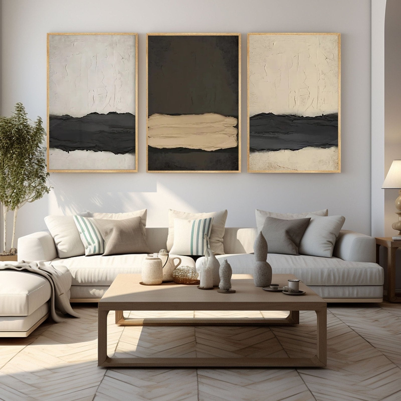 3D Textured Painting "Tiempo Suspendido"