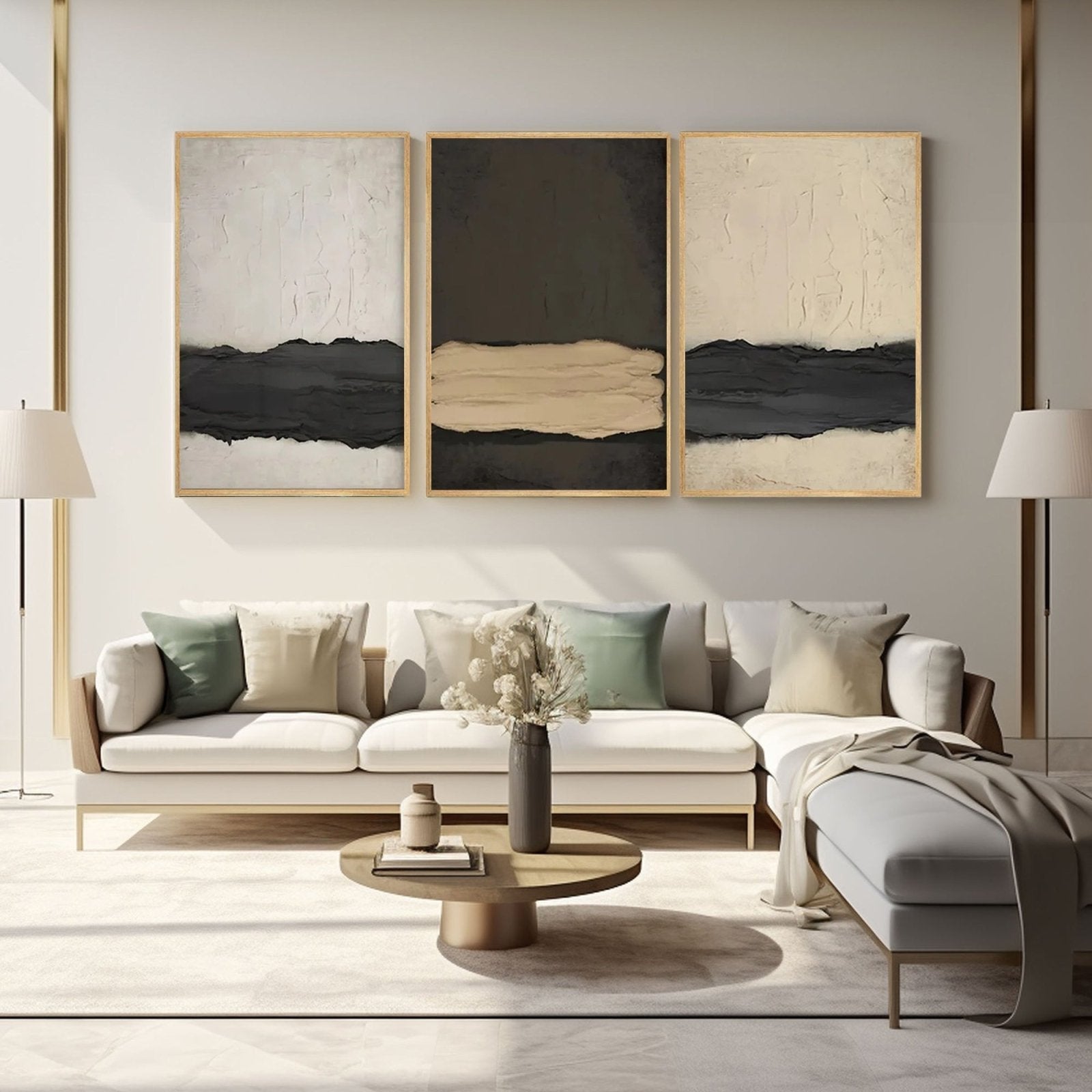 3D Textured Painting "Tiempo Suspendido"