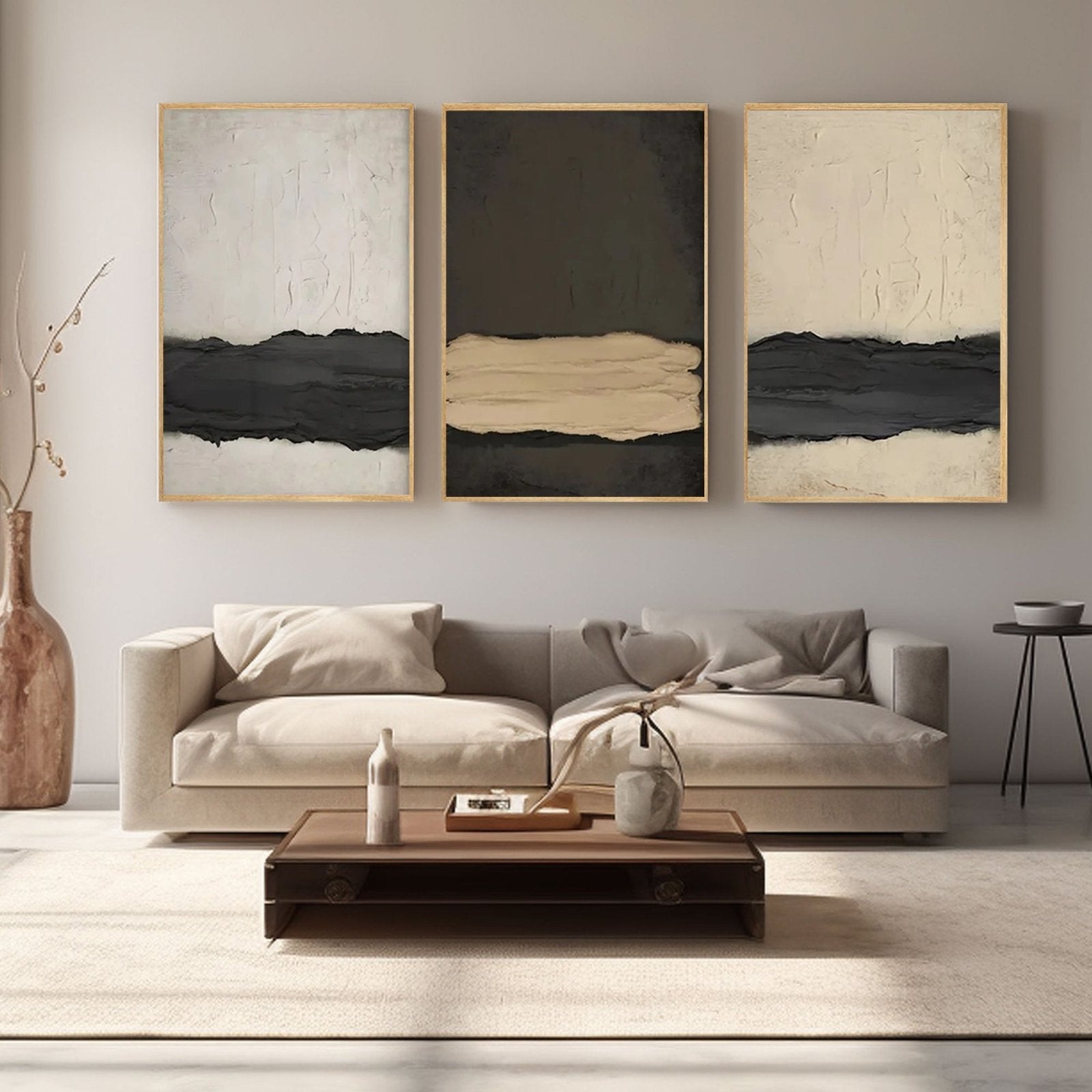 3D Textured Painting "Tiempo Suspendido"