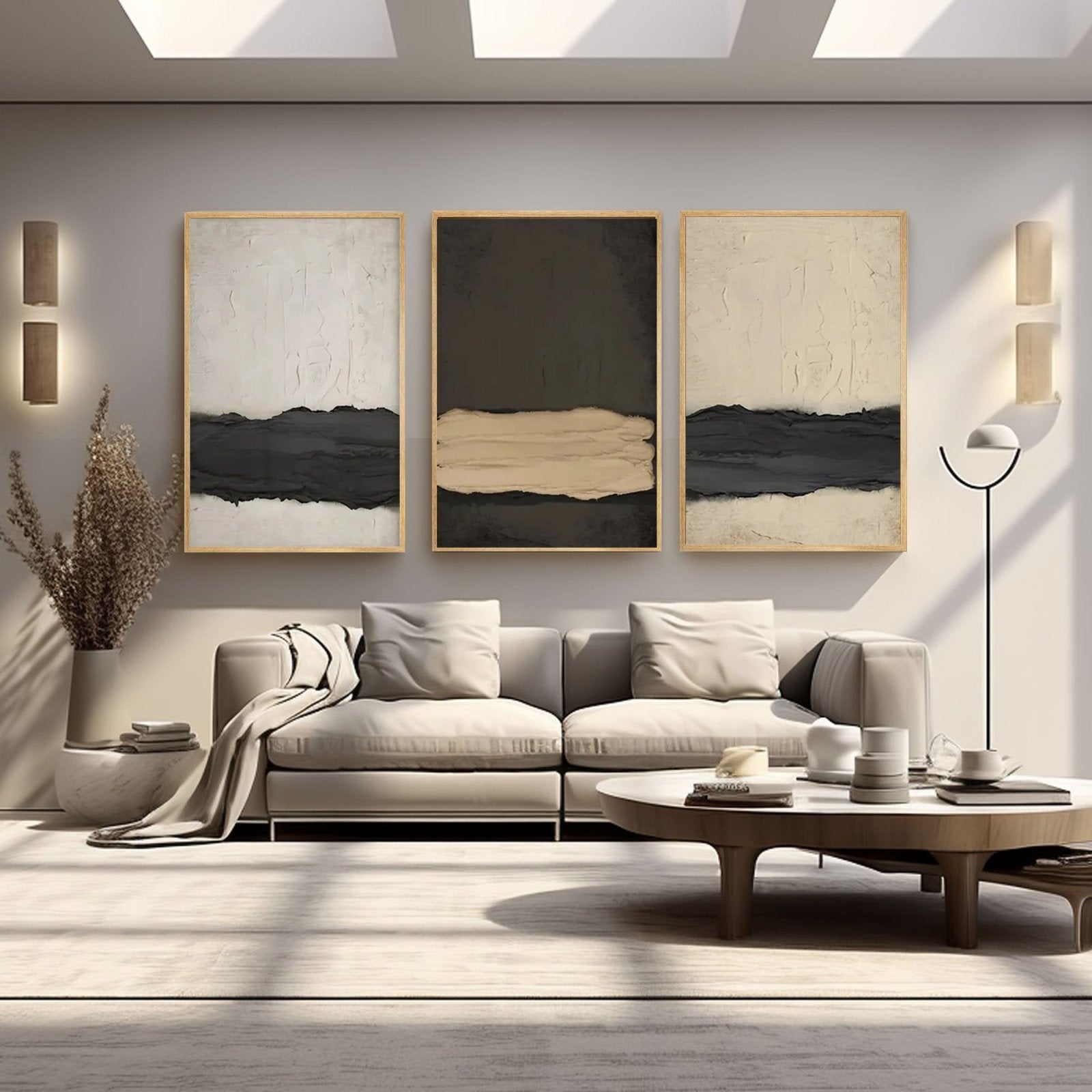 3D Textured Painting "Tiempo Suspendido"