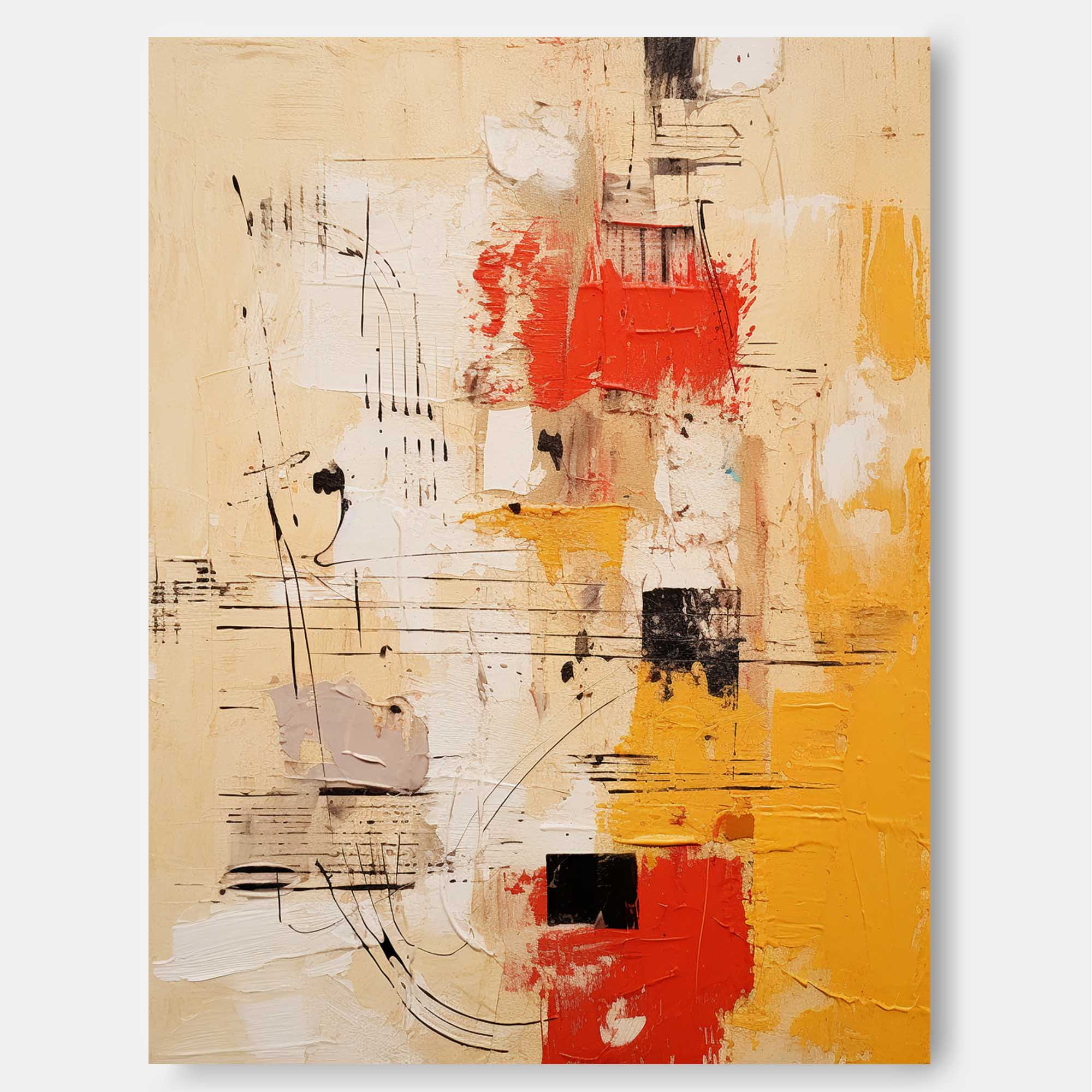 Abstract Canvas Art #AB186