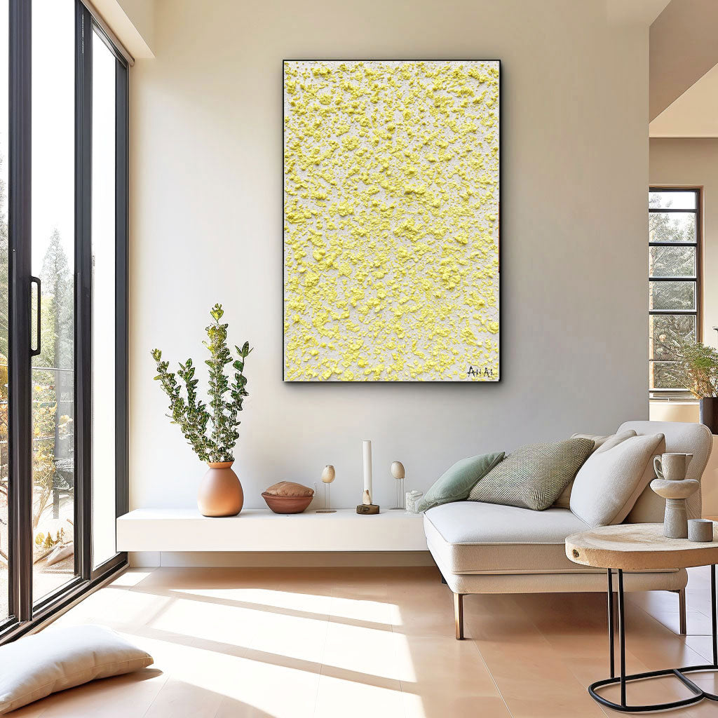 Abstract Painting "Ljusets Spridning”