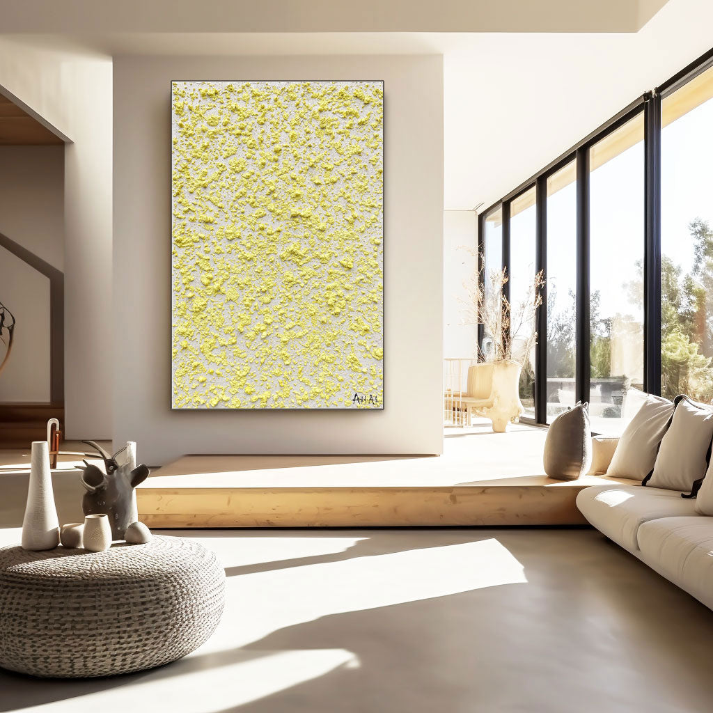 Abstract Painting "Ljusets Spridning”