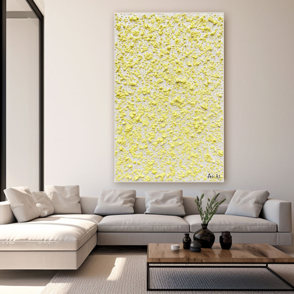 Abstract Painting "Ljusets Spridning”