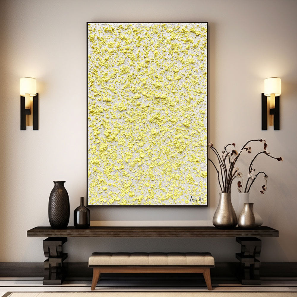 Abstract Painting "Ljusets Spridning”