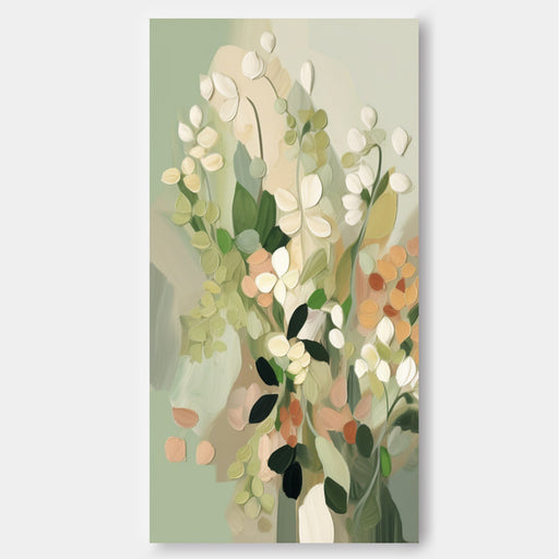 Blomsterlærredskunst #FL030