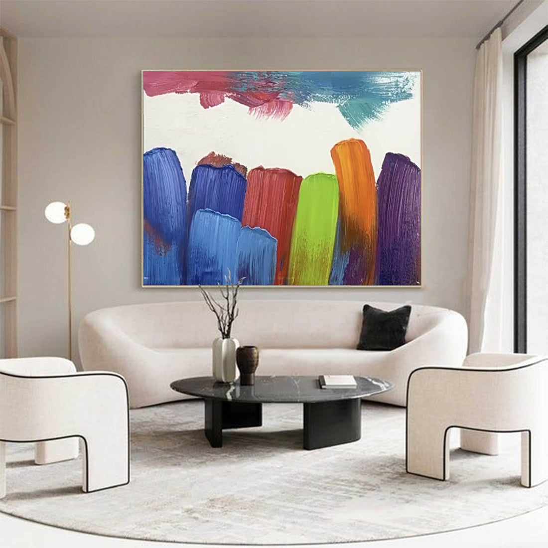Abstract Canvas Art #AB013