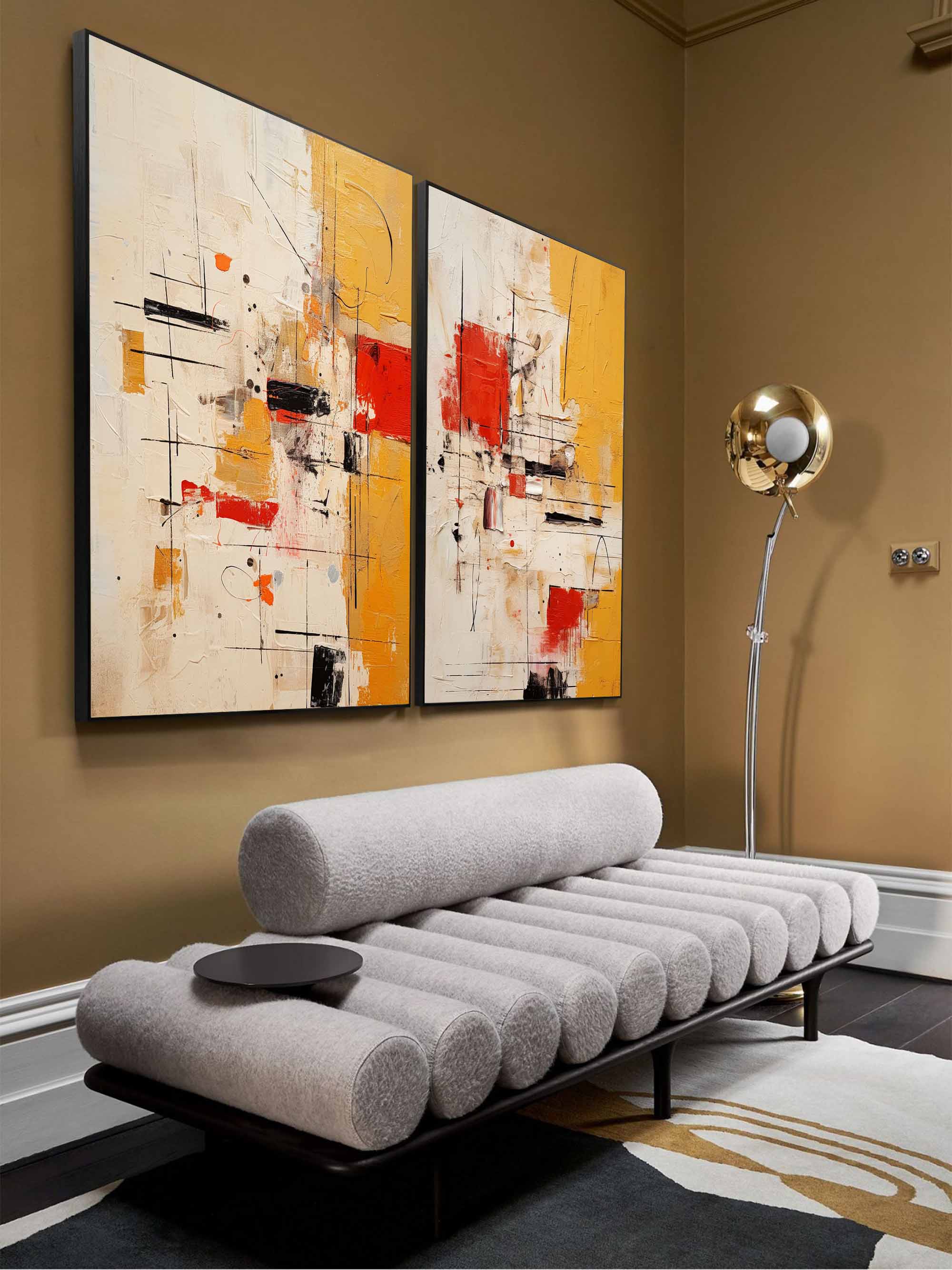 Abstract Canvas Art #AB158