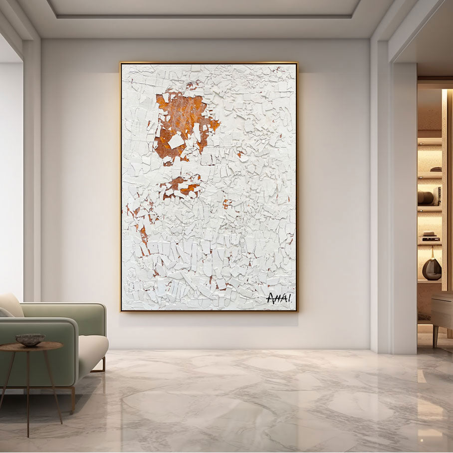 Abstract Painting "Skärvets Historia”