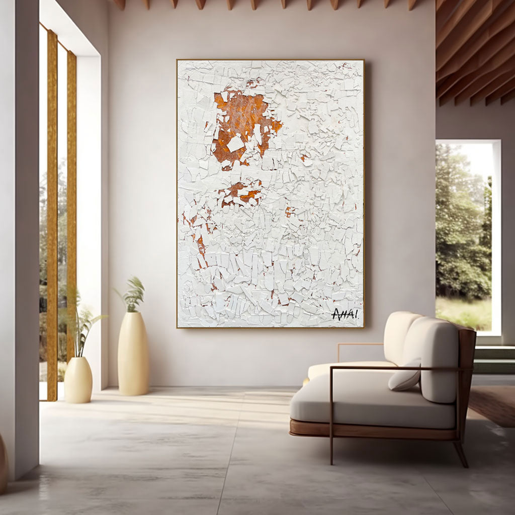 Abstract Painting "Skärvets Historia”