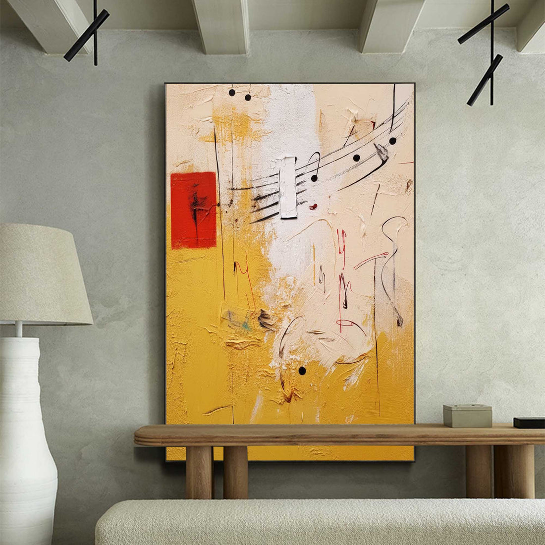 Abstract Canvas Art #AB149