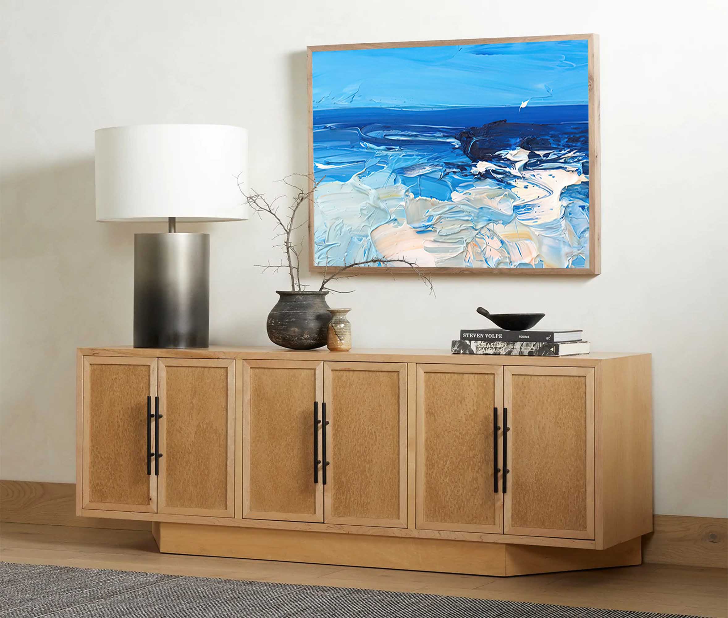 Strand &amp; Hav Lærredskunst #BE009