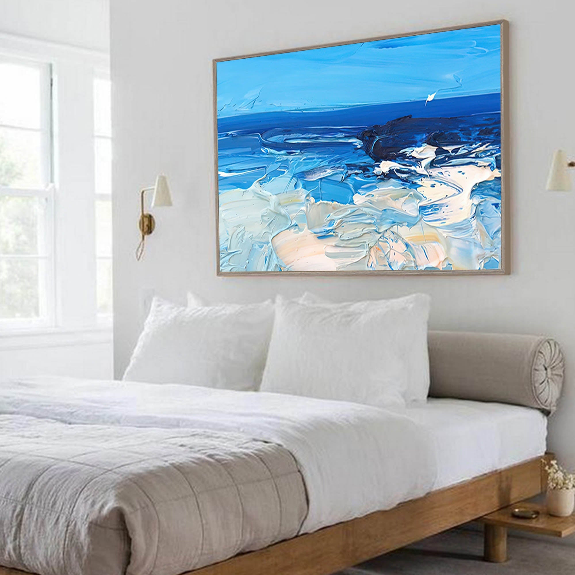 Strand &amp; Hav Lærredskunst #BE009