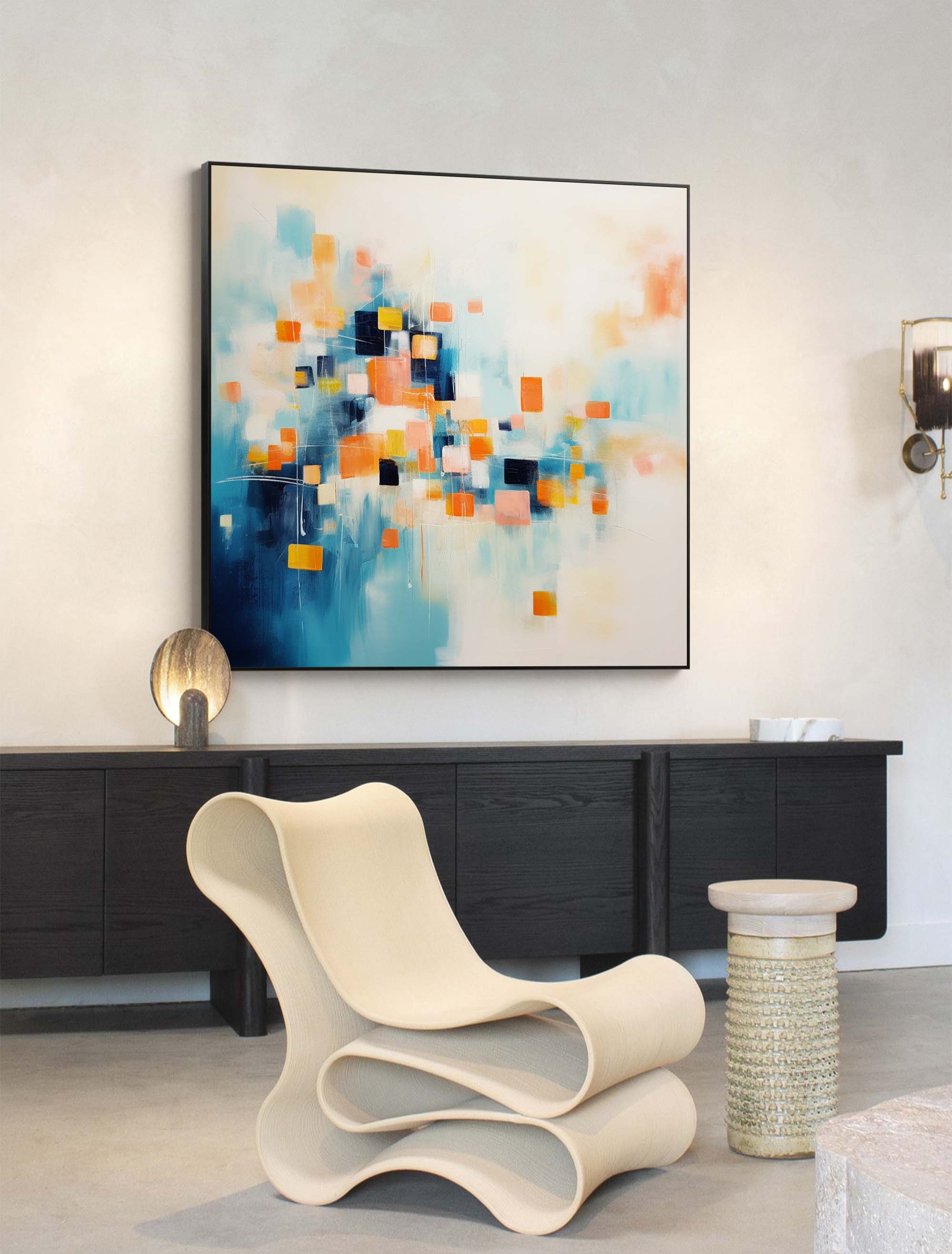 Abstract Canvas Art #AB224