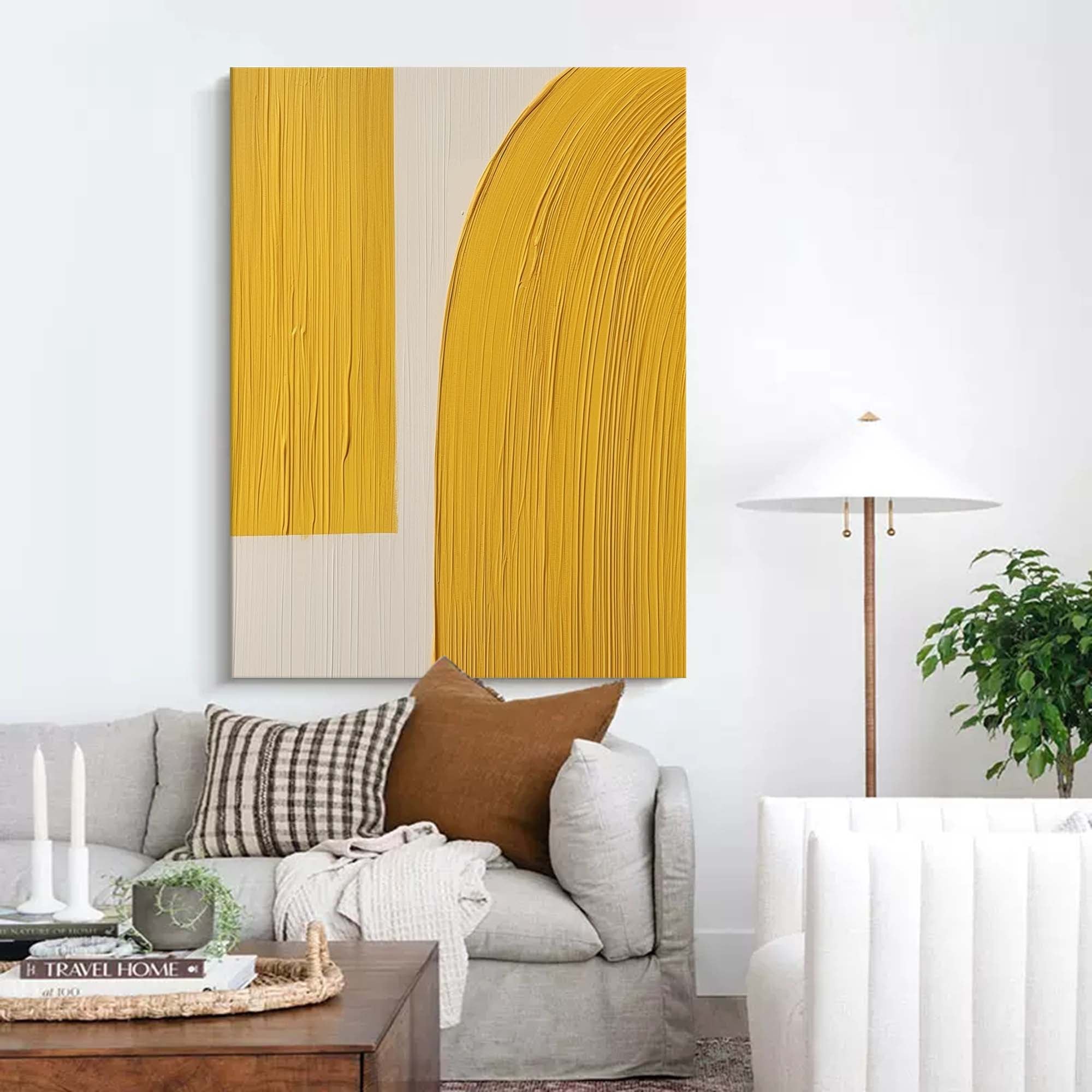 Minimalistische Leinwandkunst #MI053