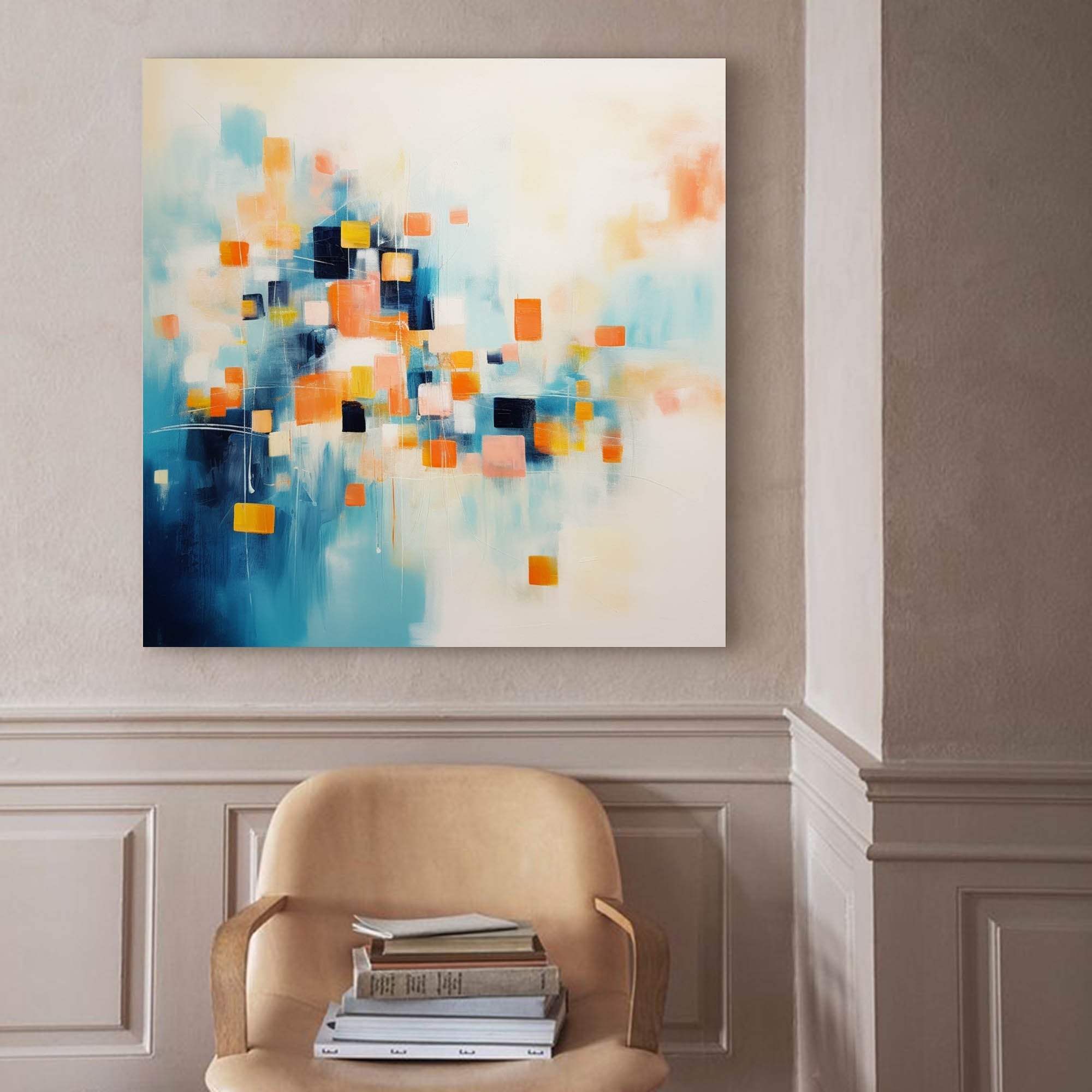 Abstract Canvas Art #AB224
