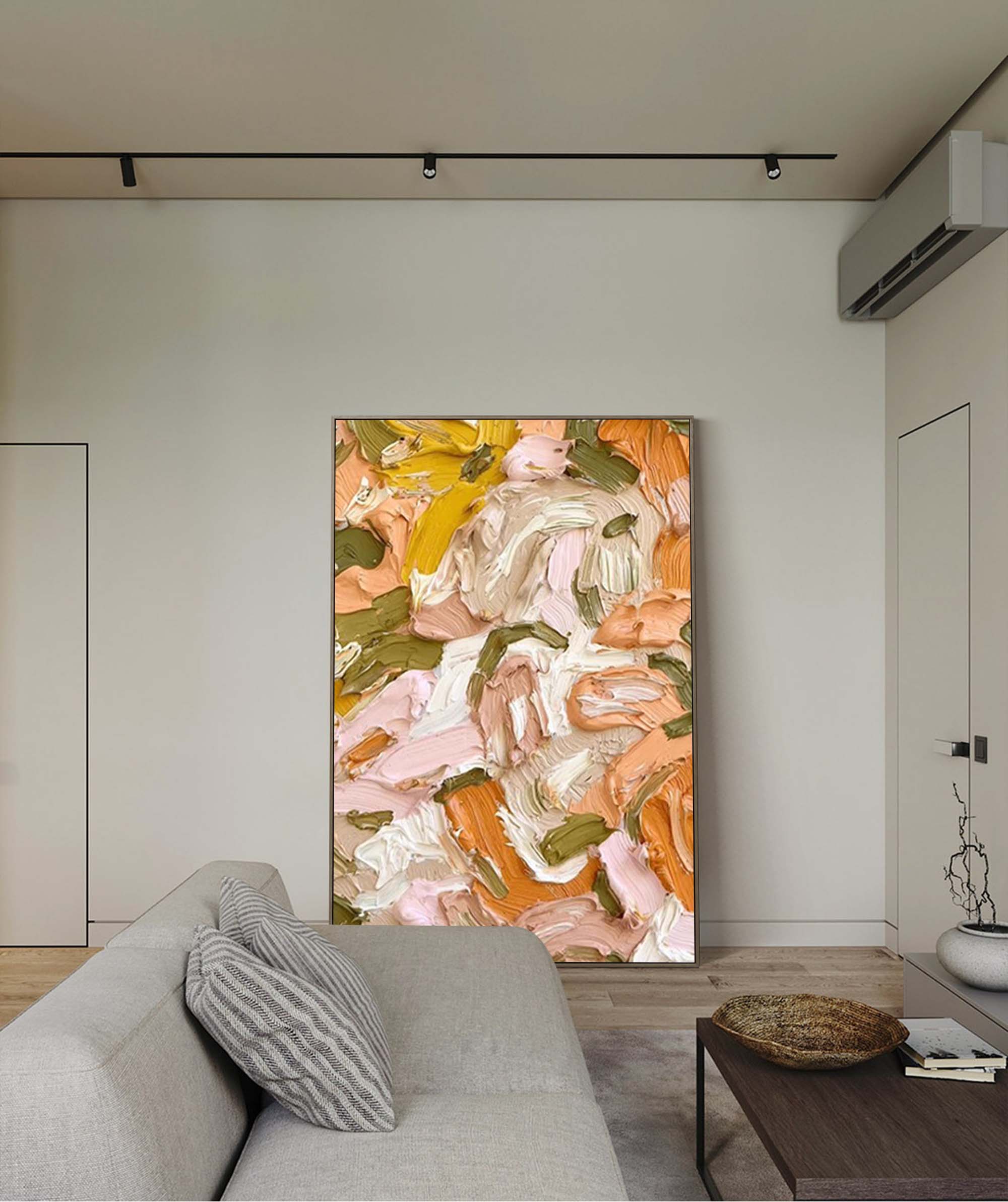 Abstrakte Leinwandkunst #AB103