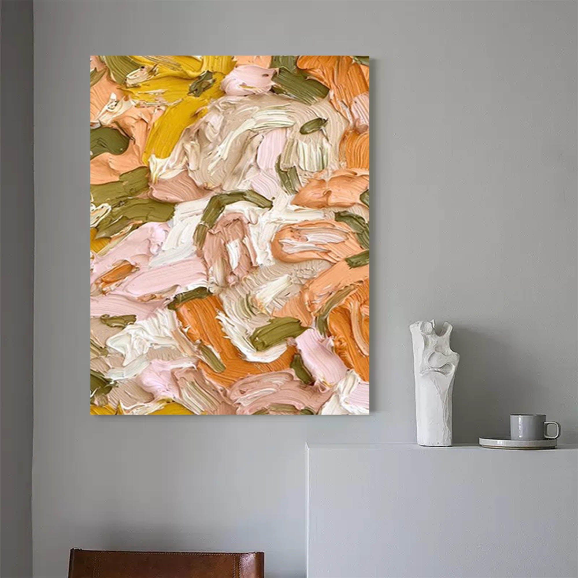 Abstrakte Leinwandkunst #AB103