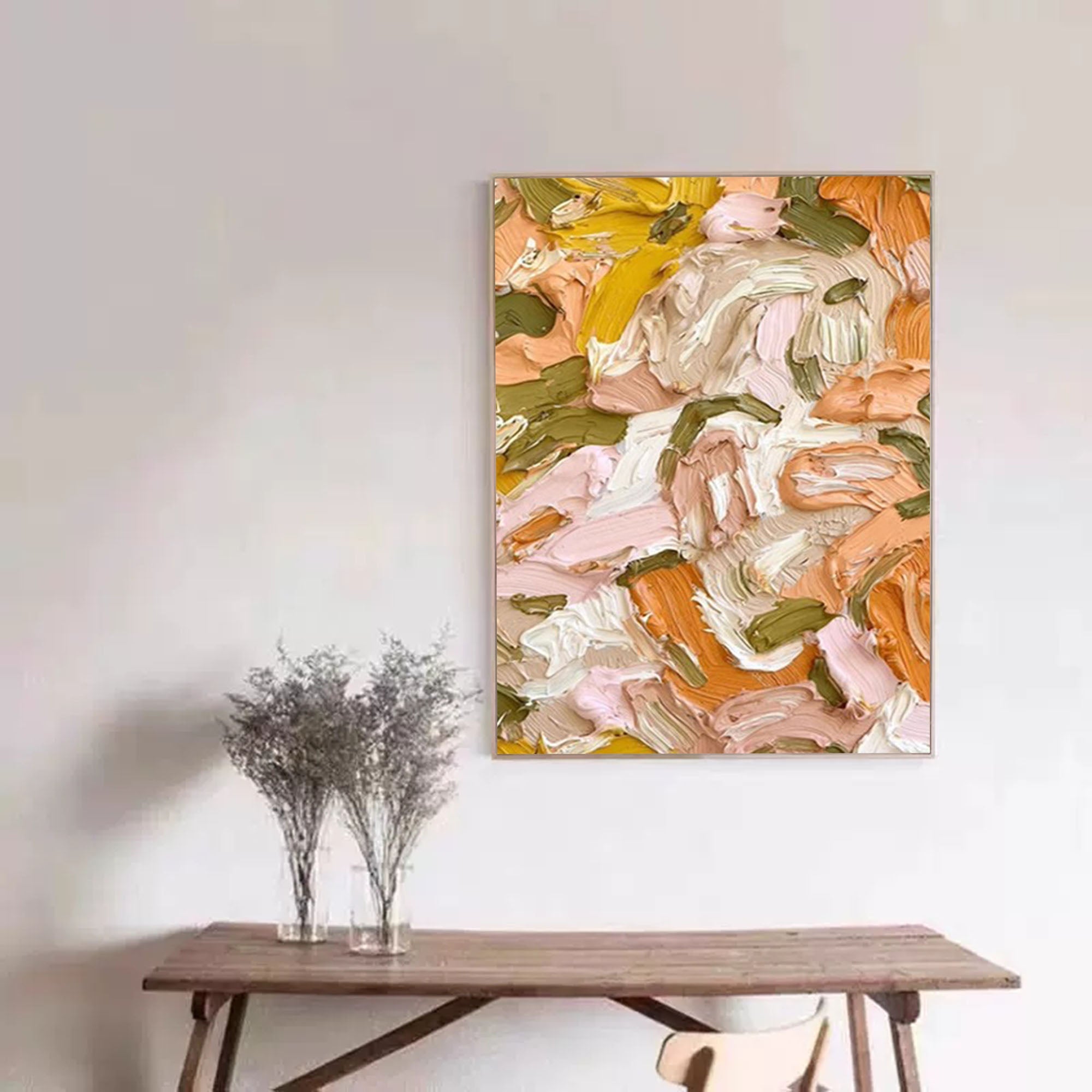 Abstrakte Leinwandkunst #AB103