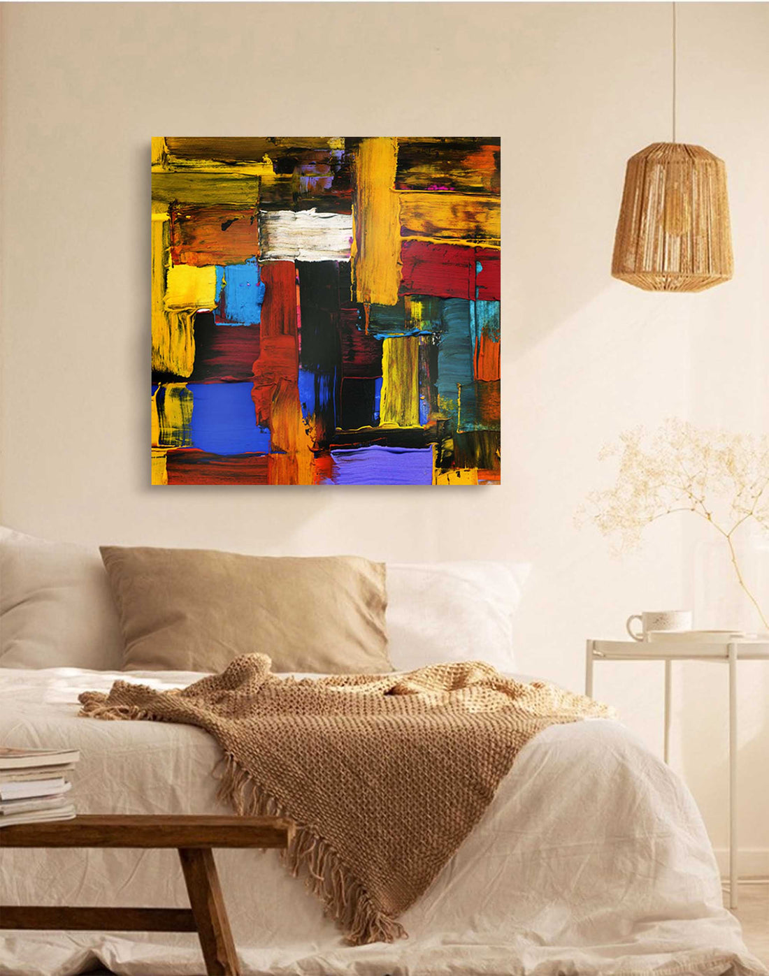 Abstract Canvas Art #AB014