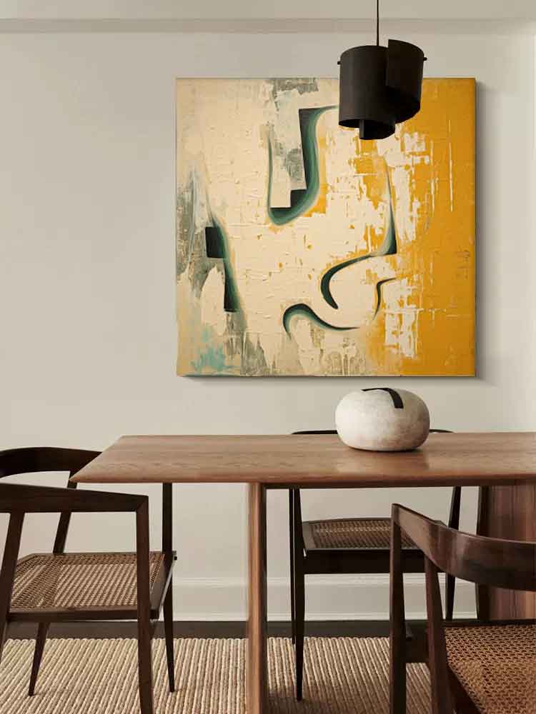 Minimalistische Leinwandkunst #MI062