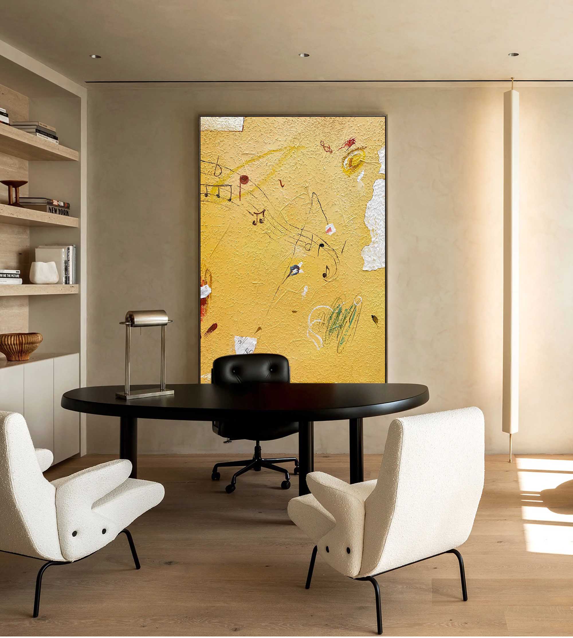 Minimalistisk lærredskunst #MI007