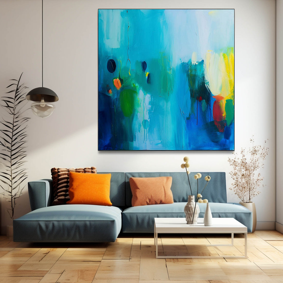 Abstract Canvas Art #AB389