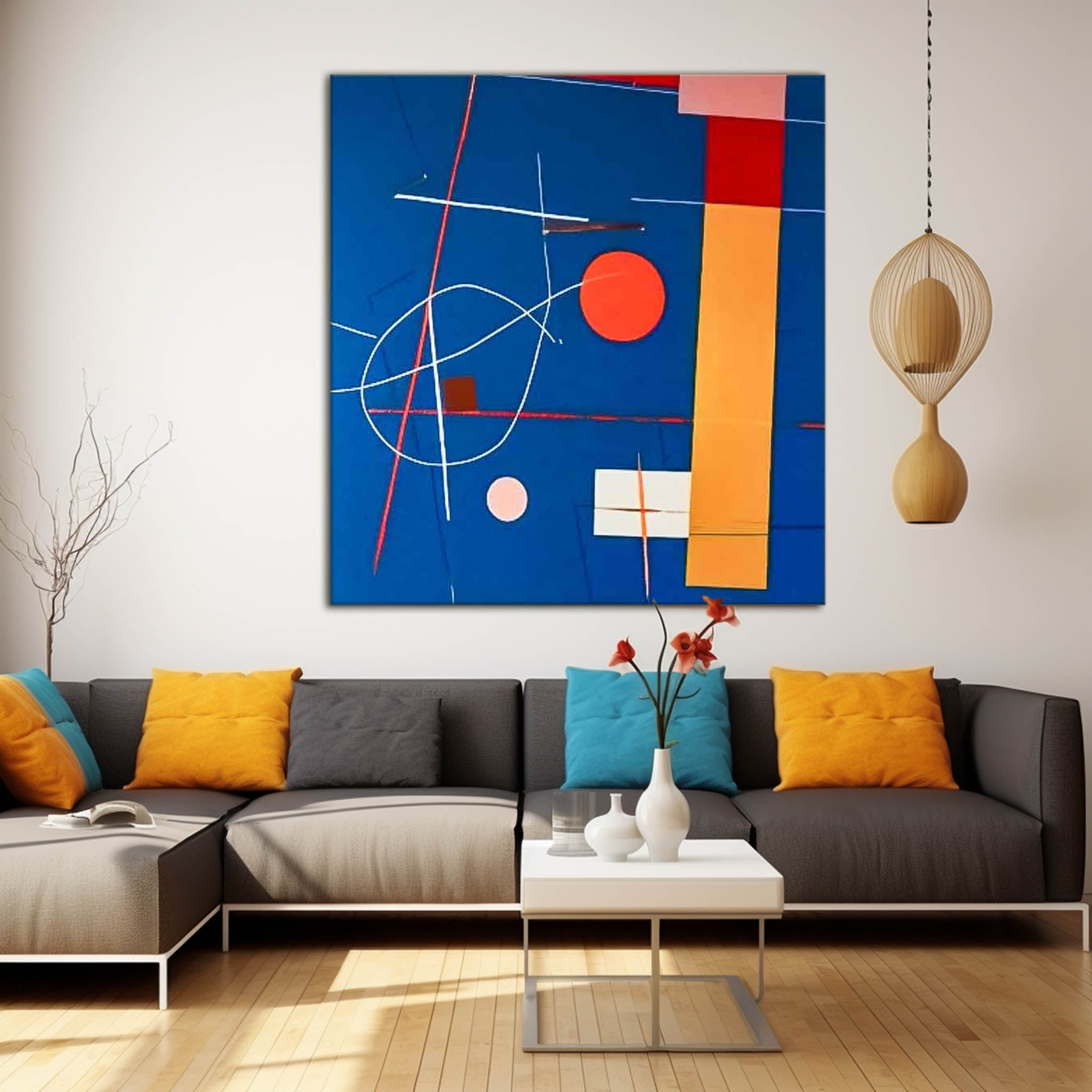 Abstract Canvas Art #AB361