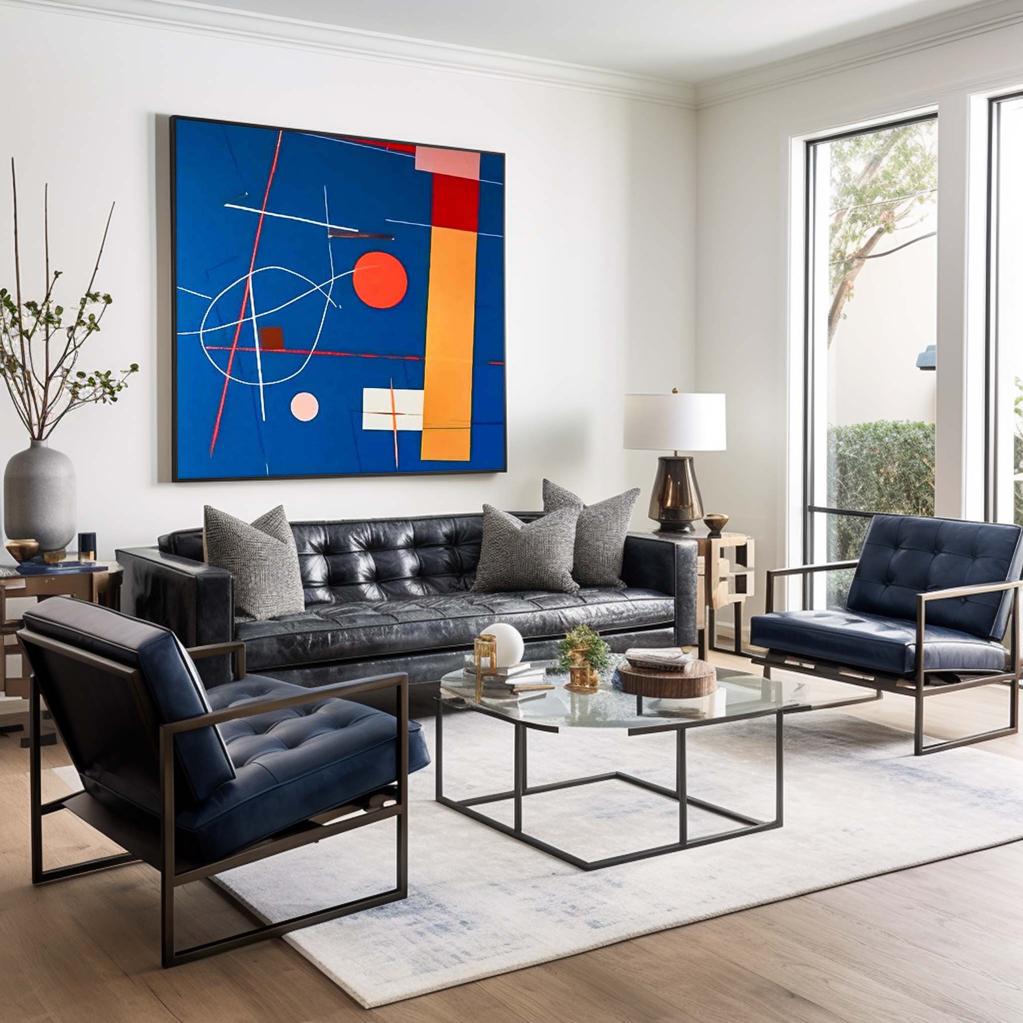 Abstract Canvas Art #AB361