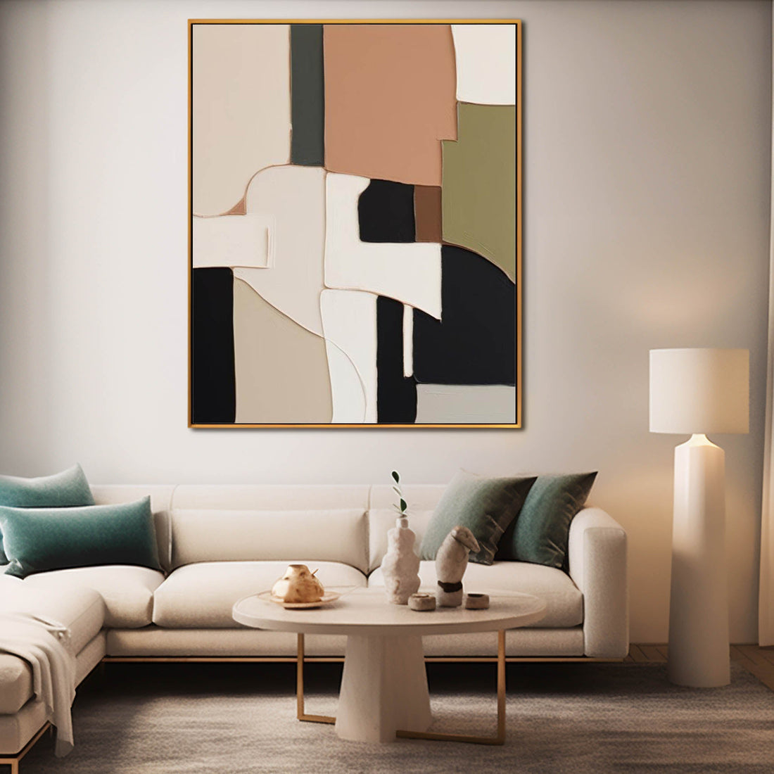 Abstract Canvas Art #AB343