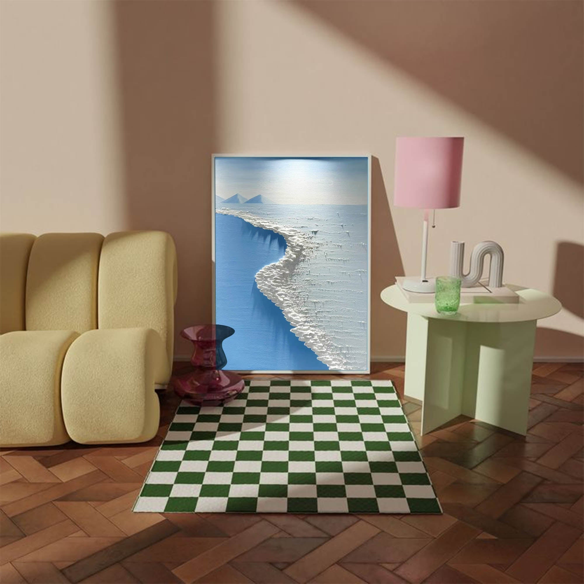 Strand &amp; Hav Lærredskunst #BE001