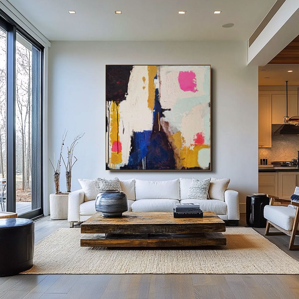 Abstrakte Kunst „Éclats de Couleur“