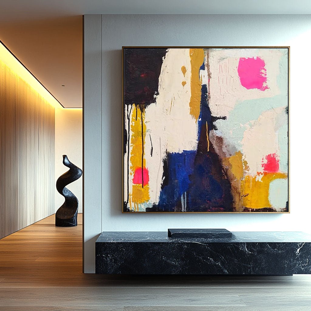 Abstrakte Kunst „Éclats de Couleur“